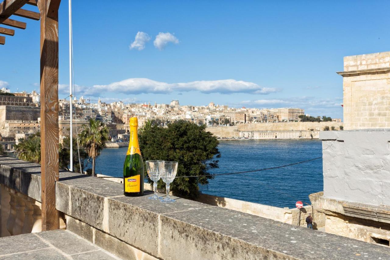 Traditional Maltese Townhouse, Roof Terrace And Views Senglea Exterior foto